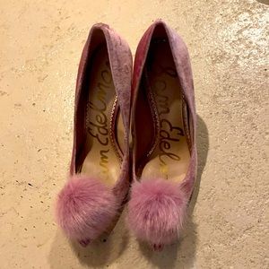 Sam Edelman Pom Pom Pink Heels